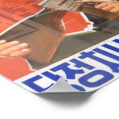 北朝鮮のプロパガンダポスター – Soldier Talk ポスター (角)