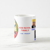 北朝鮮のマグの金の王室 コーヒーマグカップ (中央)