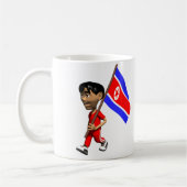 北朝鮮のマグ コーヒーマグカップ (左)