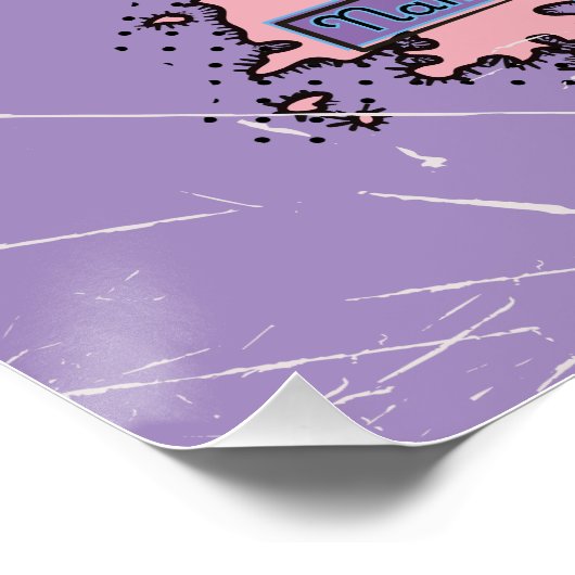 北朝鮮の地図 ポスター (コーナー)