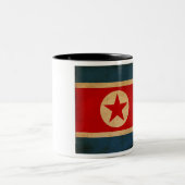北朝鮮の旗のマグ ツートーンマグカップ (中央)