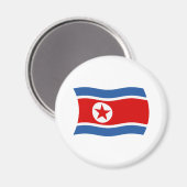 北朝鮮の旗マグネット マグネット (正面/裏面)