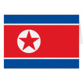 北朝鮮の旗 (正面横)