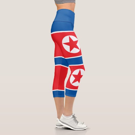 北朝鮮の旗 カプリレギンス (右)