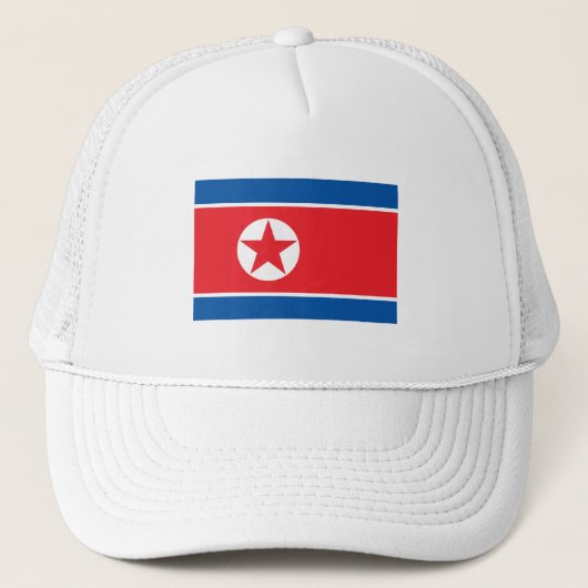北朝鮮の旗 キャップ (正面)