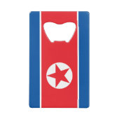 北朝鮮の旗 キーチェーン ボトルオープナー (正面)