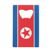 北朝鮮の旗 キーチェーン ボトルオープナー (裏面)