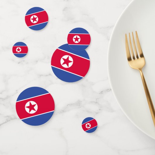 北朝鮮の旗 コンフェッティ (グループ)