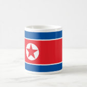 北朝鮮の旗 コーヒーマグカップ (中央)