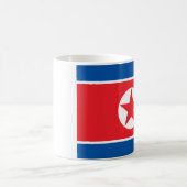 北朝鮮の旗 コーヒーマグカップ (中央)