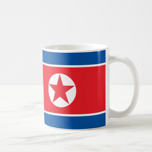 北朝鮮の旗 コーヒーマグカップ (右)