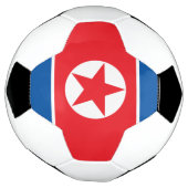 北朝鮮の旗 サッカーボール (回転)