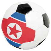 北朝鮮の旗 サッカーボール (3/4)