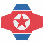北朝鮮の旗 サッカーボール (フラット)