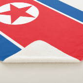 北朝鮮の旗 シェルパブランケット (3/4)