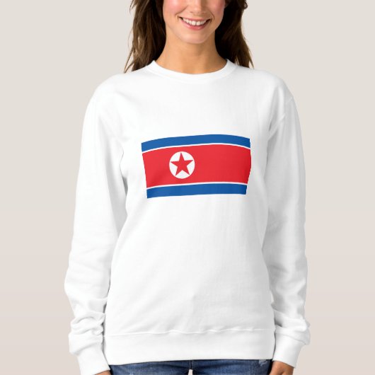 北朝鮮の旗 スウェットシャツ (正面)