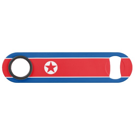 北朝鮮の旗 スピード栓抜き (正面(横))