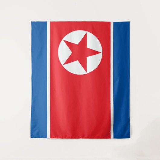 北朝鮮の旗 タペストリー (正面)