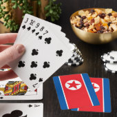 北朝鮮の旗 トランプ (インサイチュ)