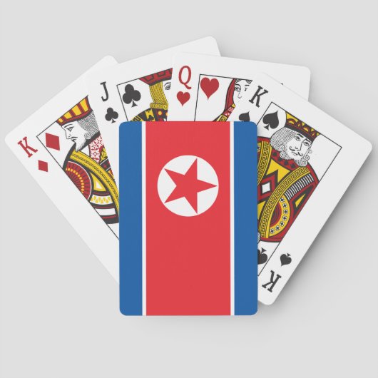 北朝鮮の旗 トランプ (裏面)