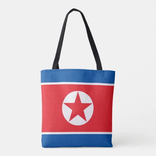 北朝鮮の旗 トートバッグ (裏面)