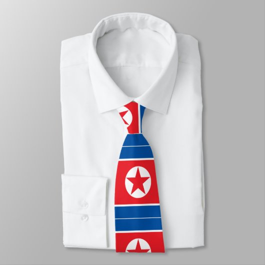 北朝鮮の旗 ネクタイ (タイ)
