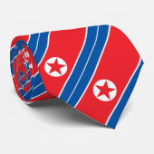 北朝鮮の旗 ネクタイ (ロール)