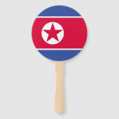 北朝鮮の旗 ハンドファン (正面)