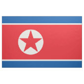 北朝鮮の旗 ファブリック (ヤード)