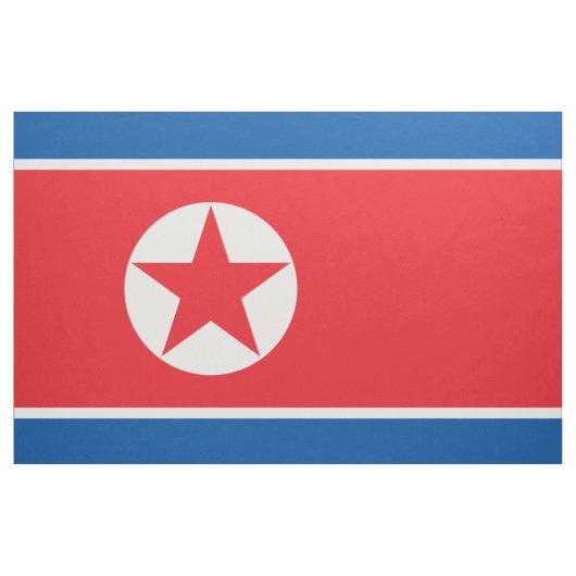 北朝鮮の旗 ファブリック (ヤード)