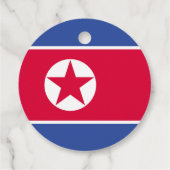北朝鮮の旗 フェイバータグ (裏面)