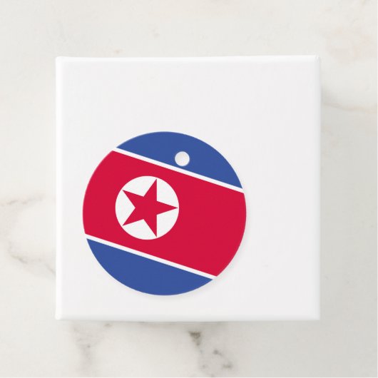 北朝鮮の旗 フェイバータグ (インサイチュ)