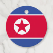 北朝鮮の旗 フェイバータグ (正面)