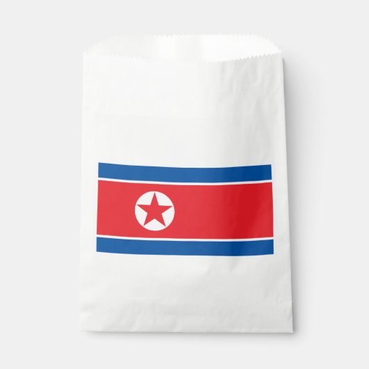 北朝鮮の旗 フェイバーバッグ (正面)