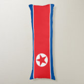 北朝鮮の旗 ボディピロー (正面縦)
