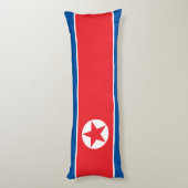 北朝鮮の旗 ボディピロー (裏面 (縦))