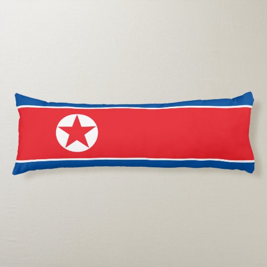 北朝鮮の旗 ボディピロー (正面)