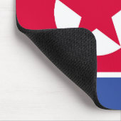 北朝鮮の旗 マウスパッド (コーナー)