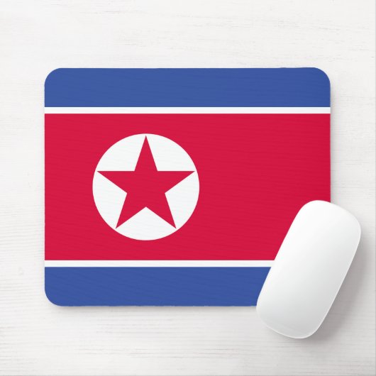 北朝鮮の旗 マウスパッド (マウス)