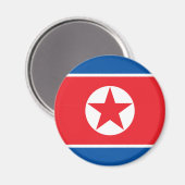 北朝鮮の旗 マグネット (正面/裏面)