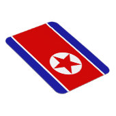 北朝鮮の旗 マグネット (右側)