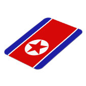 北朝鮮の旗 マグネット (左側)