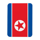 北朝鮮の旗 マグネット (縦)