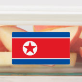北朝鮮の旗 ラベル (貼付)