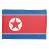 北朝鮮の旗 枕カバー (裏面)