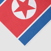 北朝鮮の旗 薄葉紙 (詳細)