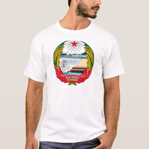 北朝鮮の紋章付き外衣 Tシャツ