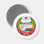 北朝鮮の紋章 マグネット (正面/裏面)