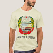 北朝鮮の紋章 Tシャツ (正面)