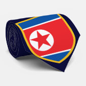 北朝鮮の美しい旗 ネクタイ (ロール)